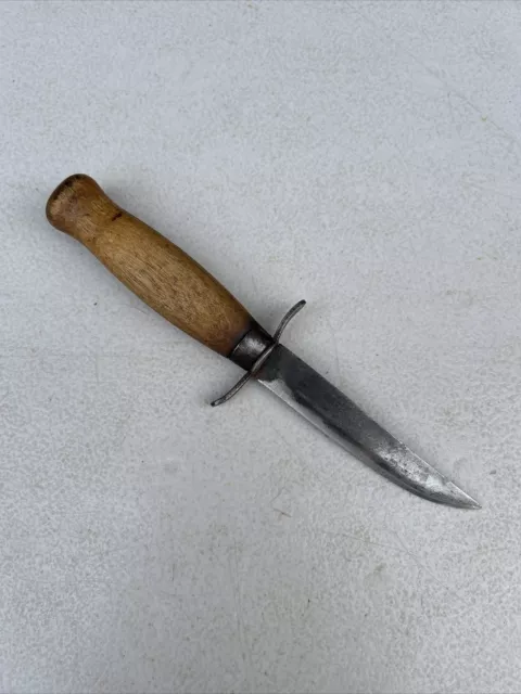 Vintage Frosts Fixed Blade Hunting Knife; Collectable; Sweden; Wooden Handle