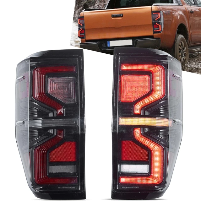 Cache-phare Antibrouillard Arrière Pour Ford Ranger (2012-2020) T6/T7/T8 - Noir - ABS