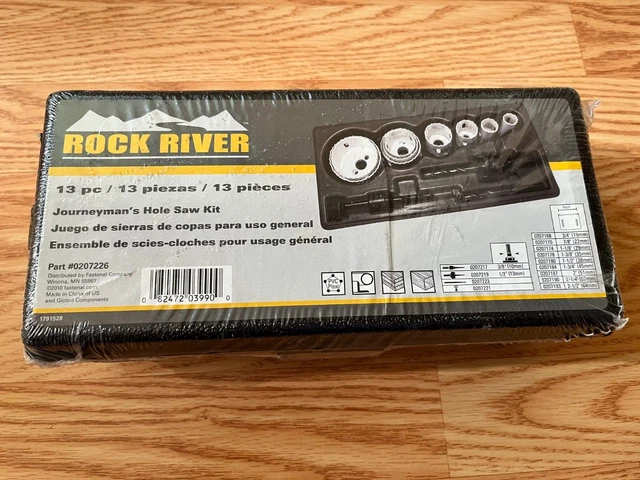 Rock River 13pc Journeyman's Hole Saw Kit