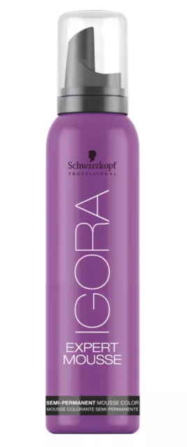 Schwarzkopf IGORA Expert Mousse Haarfarbe Tönung Schaum Alle Farben 100ml