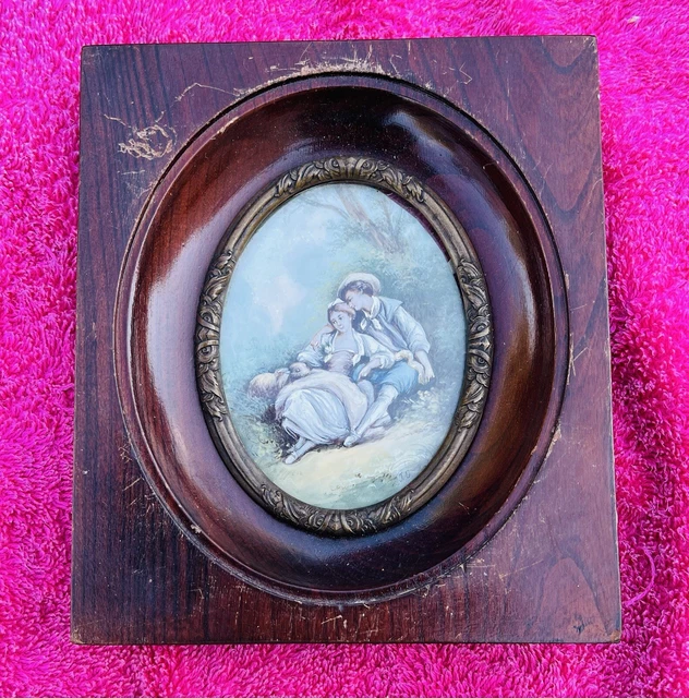 Mini Panneau D'avertissement En Métal 1/12 échelle Pour Décoration Miniature Ou Diorama
