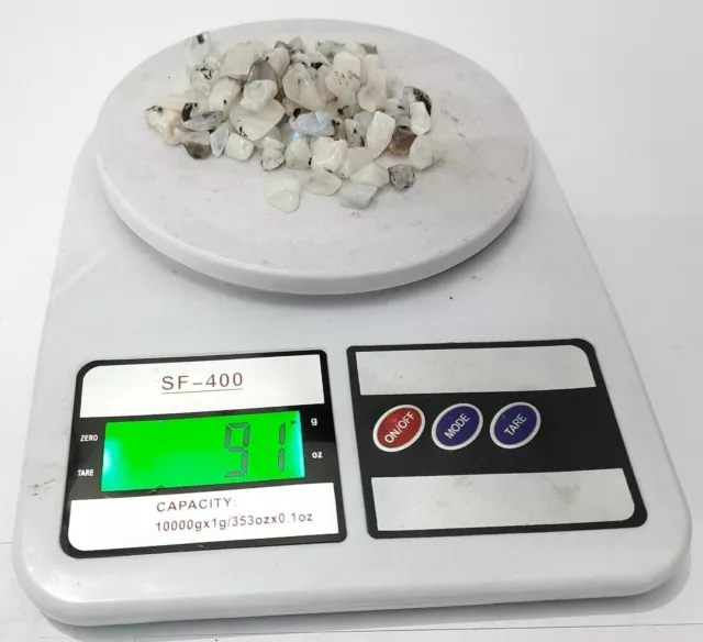 Howlite Stone All Chakra Reiki Healing Crystal Pierre de 91 grammes