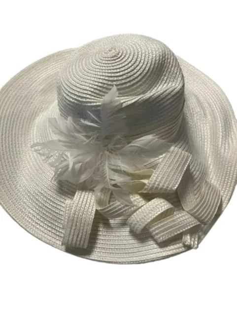 August Hat Company Range 19831 Wide Brim Hat, White