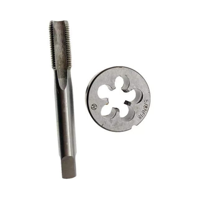 New 5/8-18 UNF Tap & 5/8-18 UNF Die Right Hand HSS High Quality USA