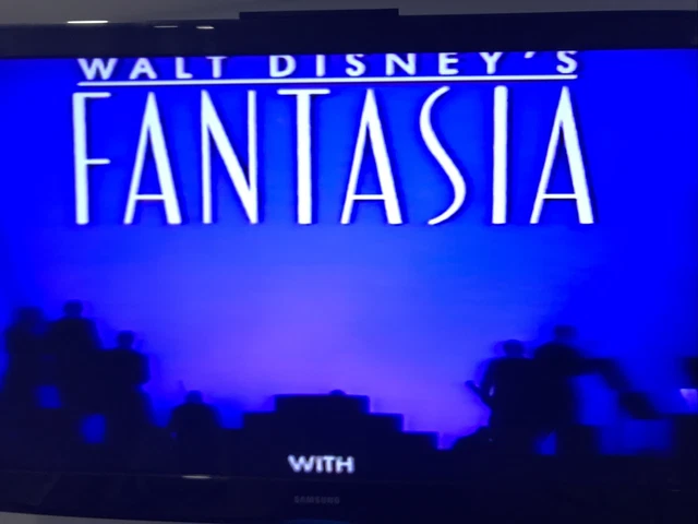 RARE WALT DISNEY le chef d'oeuvre fantasia vhs (in french) $65.15