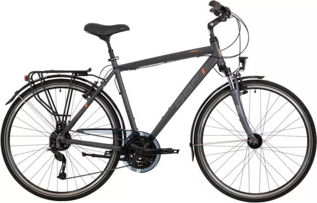 BBF 28 Zoll Alu Herren Trekkingbike , 24-Gang Shimano + Federgabel + Nabendynamo