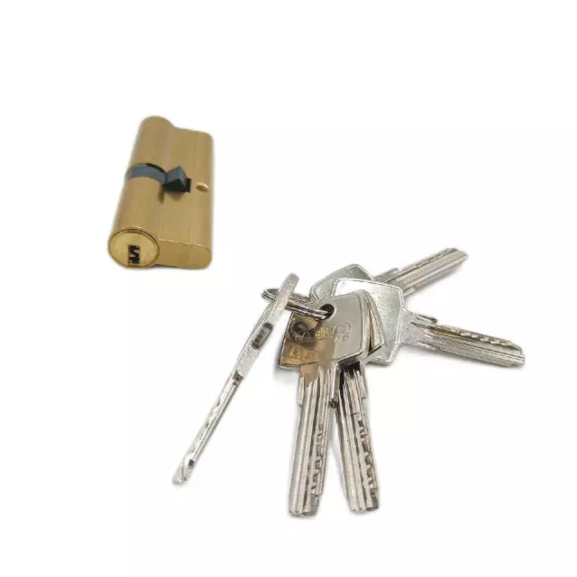 ABUS Zylinder mit Schlüssel 35 x 45 mm Messing | Handles Hardware | 27053