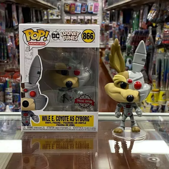 Funko Pop LOONEY TUNES WILE E. COYOTE AS CYBORG Vinyl Figure SPECIAL EDITION