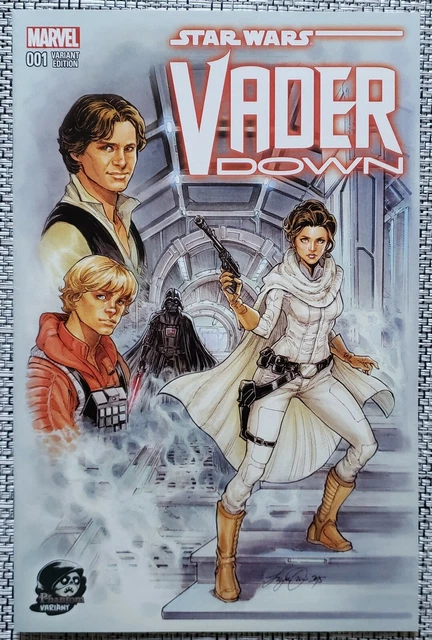 STAR WARS VADER DOWN #1 - Phantom Exclusive Siya Oum Variant - Rare, HTF - 2016