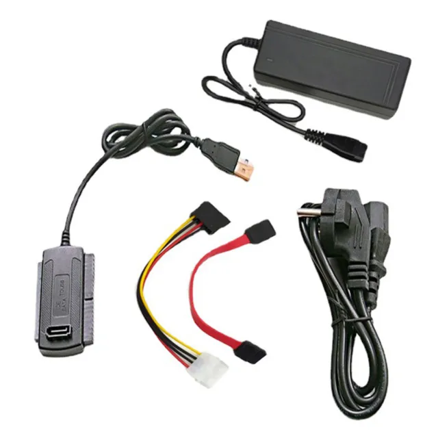 USB auf zu SATA IDE Adapter Kabel für 2.5 3.5 Zoll HDD SSD Festplatte Konverter