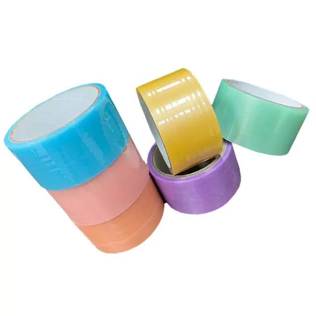 6 rollos de cinta adhesiva de plástico para bolas para niños