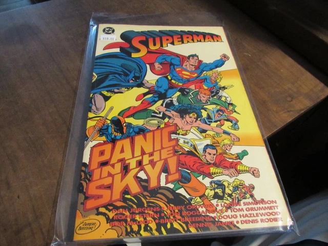 Superman Panic in the Sky DC Graphic Novel TPB Comic Book Batman Wonder Woman