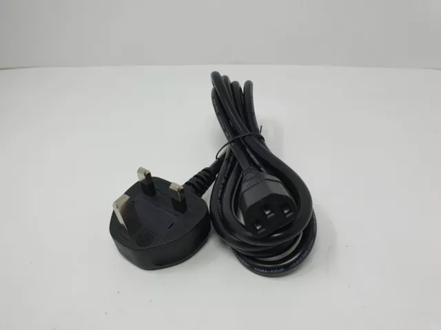 RedSub BA-100H Bass Amp Kopf Netz Netzkabel Netzleitung IEC 1,8 m 3 PIN UK Stecker 3