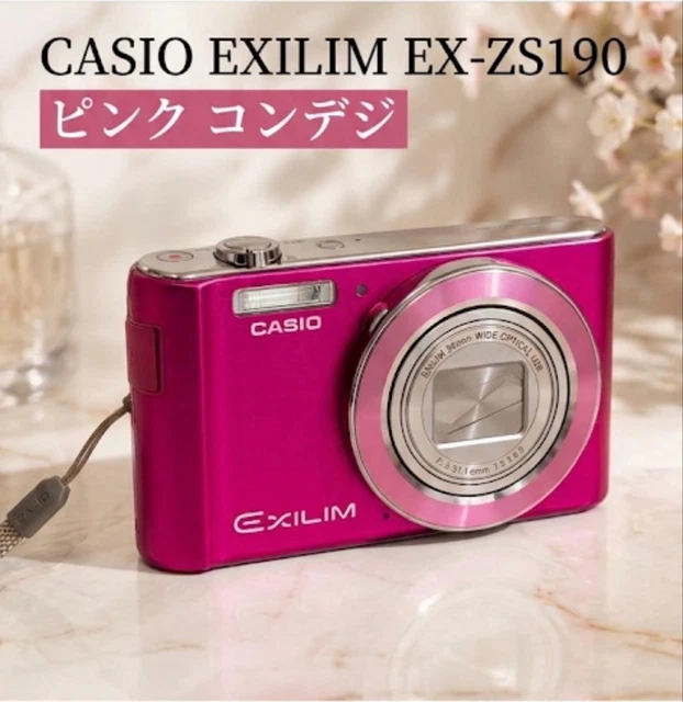 CASIO EXILIM EX-ZS150 12.5x Optical Zoom Compact Digital Camera