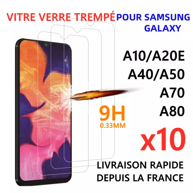 Protection Ecran Pour Samsung Galaxy A14/A13/A12/A11/A10 Vitre