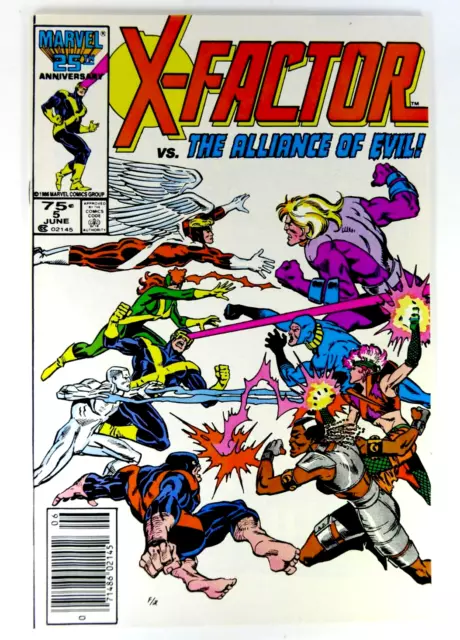 Marvel X-FACTOR (1986) #5 Key 1st APOCALYPSE Cameo NEWSSTAND VF- Ships FREE!