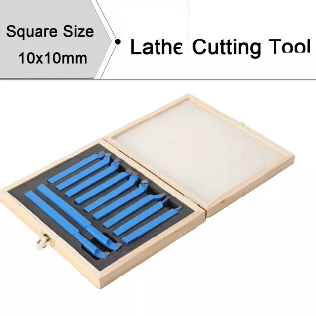 Metal Lathe Tooling 11pc Carbide Tip Tipped Cutter Tool for Ordinary& CNC Lathe 2