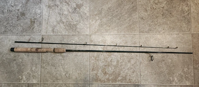 Cabelas Fish Eagle II Graphite Spinning Reel Rod 8-12 Lb Line Weight Black 7' Cabelas Fish Eagle II Graphite Spinning Reel Rod 8-12 Lb Line Weight Black 7'