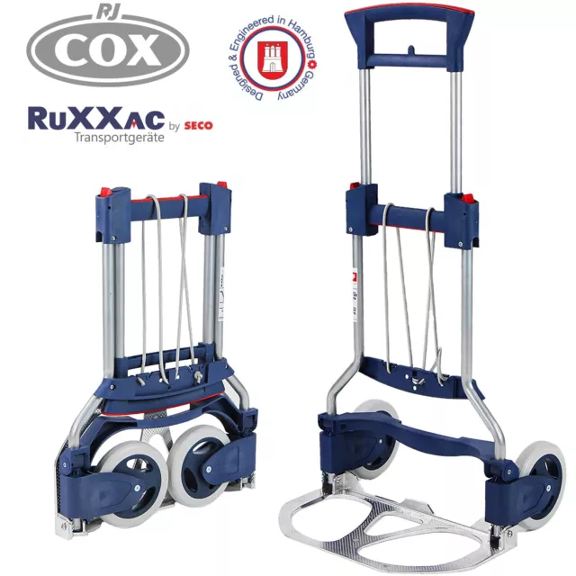 Ruxxac Cart Business Folding Hand Truck V3 Compact Collapsible Trolley Ruck Sack
