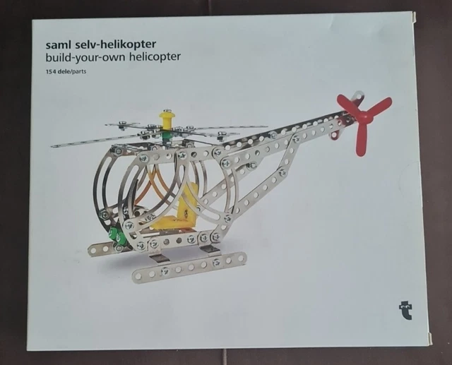 SAML SELVHELIKOPTER (BUILD YOUR OWN HELICOPTER) BNIB (Price Lowered