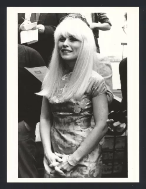 1980s BLONDIE Original Photo DEBBIE HARRY PUNK ROCK BAND hdp