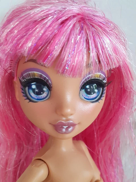 Rainbow High Doll Avery Styles Fashion Studio. No Clothes just Stand & Pink Wig. 2