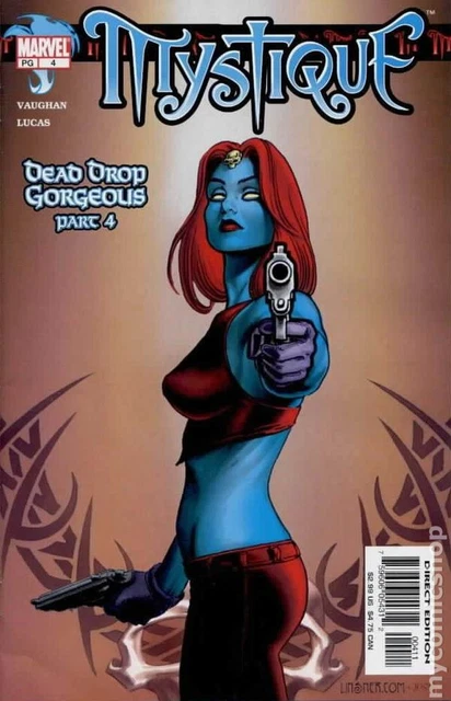 Mystique #4 VG 2003 Stock Image Low Grade