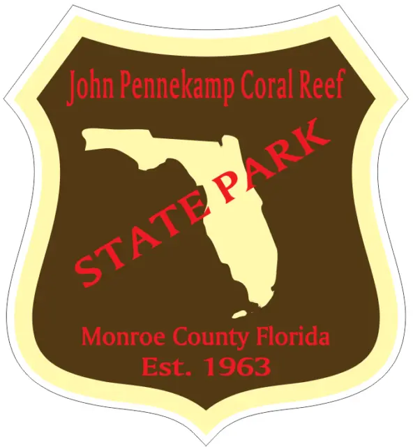 JOHN PENNEKAMP CORAL Reef Florida State Park Sticker R6820 YOU CHOOSE ...