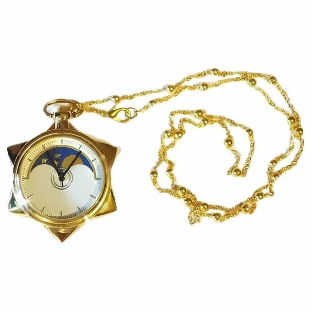 Sailor Moon Moonlight Memory Star Locket Music Box – Gold Cosplay Gift