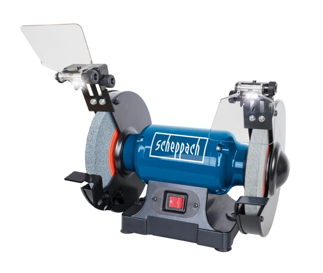 Image of Scheppach SM200L bench grinder on eBay