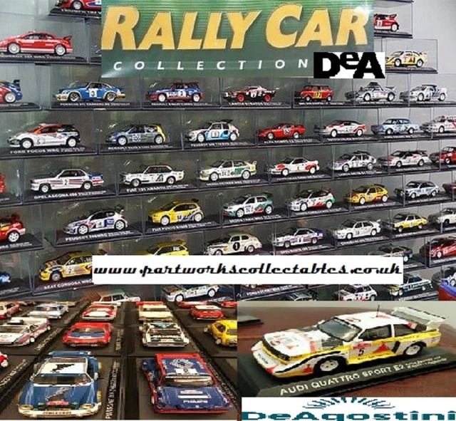 DEAGOSTINI THE RALLY Car Collection £24.99 - PicClick UK