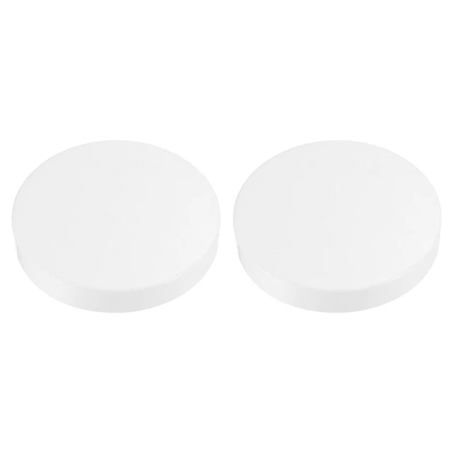 4.5" PVC Pipe End Cap Fitting, 2 Pack Furniture Grade Plug Coupling Socket