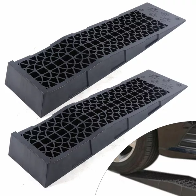 2pz Rampa Plastica Auto per Auto Sportive e Veicoli Estremamente Bassati DE