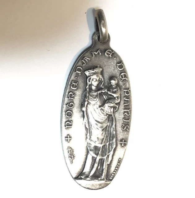 ANCIENNE MÉDAILLE RELIGIEUSE Notre Dame de Guadalupe XVIIIe s.(108) EUR