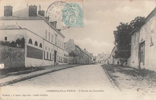 95 VEXIN CORMEILLES - Entrance to the Grande Rue 73686