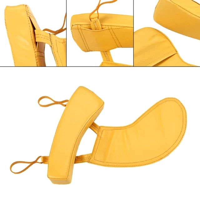 Large 4/4 1/4 Violin Shoulder Rest Violin Chinrest Pad Violin Sheepskin Chin Pad