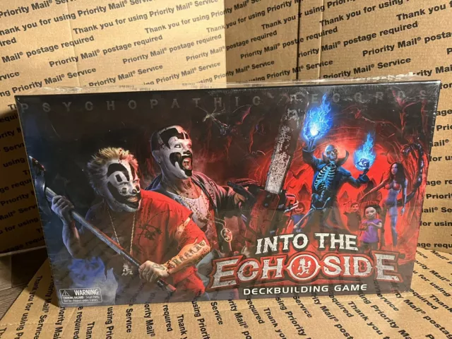 New!! Psychopathic Records Into the Echoside:Deck Building ￼￼ Board Game