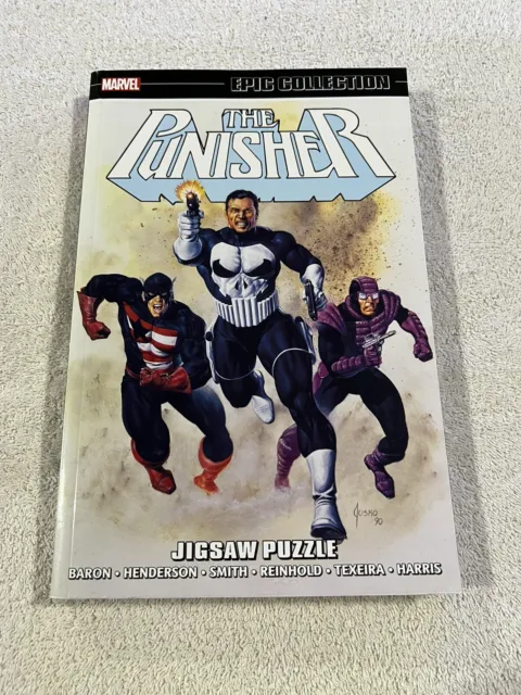 Punisher Epic Collection Jigsaw Puzzle Tpb Graphic Novel Omnibus Marvel Comics