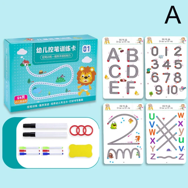 A Magical Tracing Workbook , Letter Tracing Practice 2023 Workbook Gift HOT M6