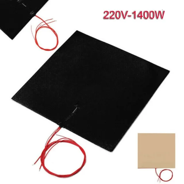 Tapis chauffant en silicone sûr et durable pour imprimante lit chauffant 500 *