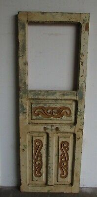 Antique Carved Single Mexican Old Door #70-Rustic-25.5x71.5-Barn Door