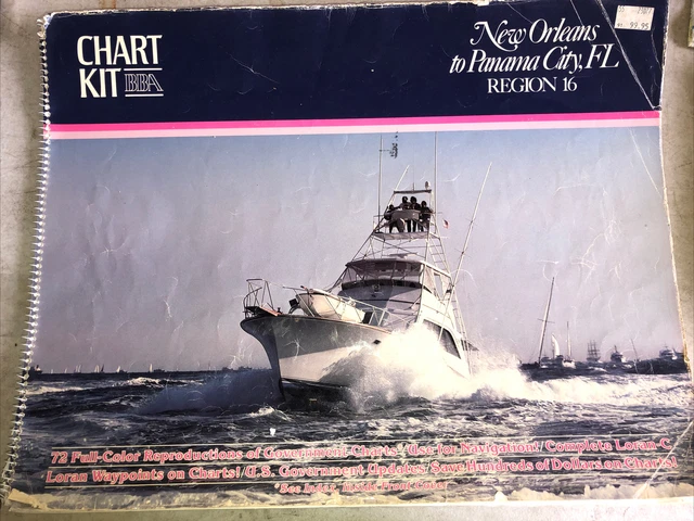 BBA Chart Kit, New Orleans to Panama City Florida Maps