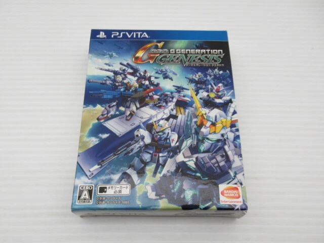BANDAI NAMCO SD Gundam G Génération Genesis PS Vita Jeu Nouveau EUR 110