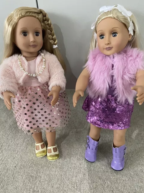 our generation dolls with clothes Bundle