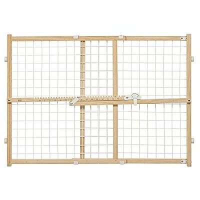 Midwest Wire Mesh Pet Safety Gate, 24 Inches Tall & Expands 27-41.5 Inches Wide