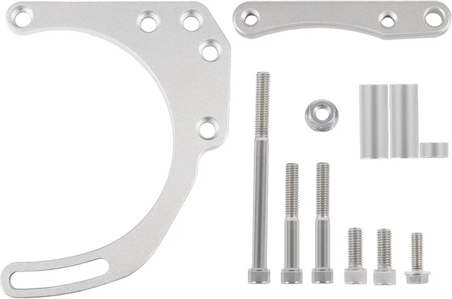 LWP Alternator Bracket Double Hump Heads Adjustable Kit for Chevy 305 327 350