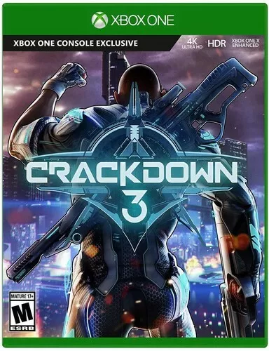 🔥NEW Sealed Crackdown 3 - Microsoft Xbox One 4K Ultra Hd Mature 17+