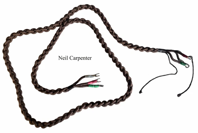 Hundred Braid BRAIDED GPO TELEPHONE line in cord. Tested for continuity. £14.95 ...