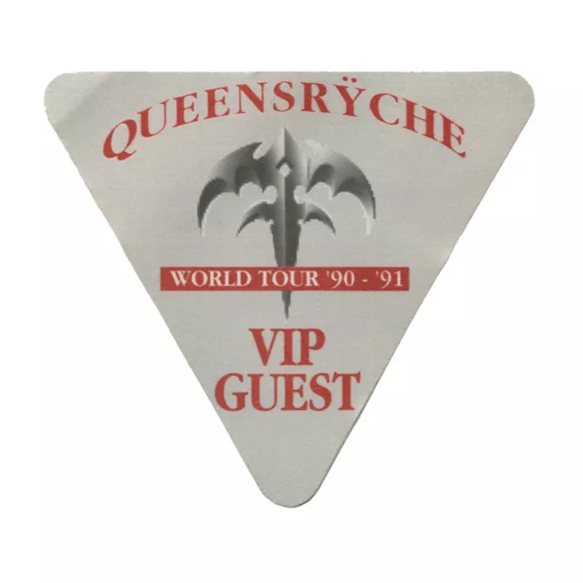 Queensryche 1990 Empire concert tour VIP Backstage Pass