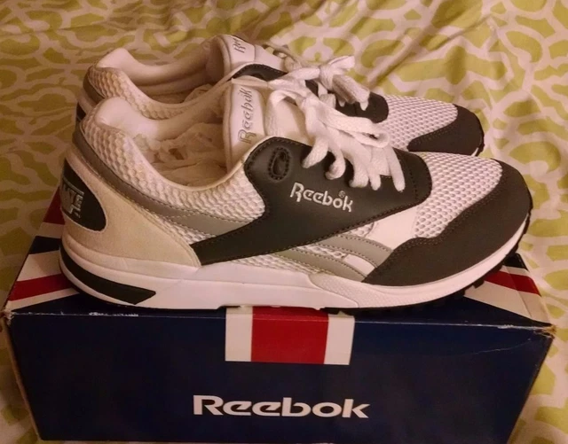 1 134796 REEBOK LIFESTYLE Racer X Cosmo White Grey Size 12 Hexalite New in Box 94.99 PicClick